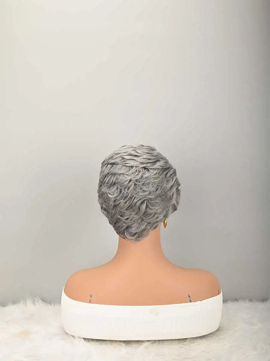 Short Pixie Wigs forWomen Auburn ShortWigs Wig Pixie Cut Wigsfor Short Hair Synthetic Wig Layered for Women