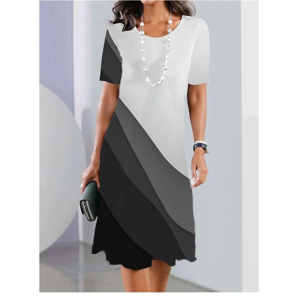 Vestido Elegante de Verano para Mujer – Tejido Suave y Fluido