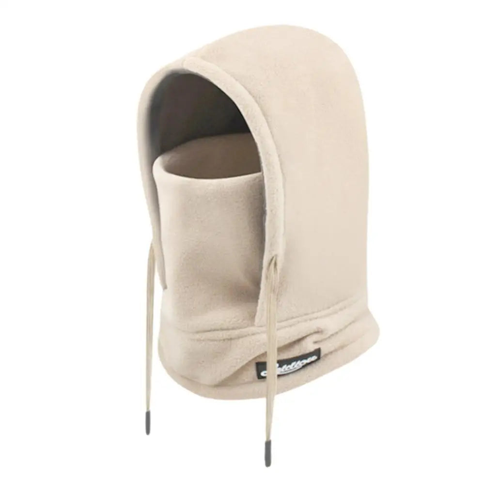 Nueva Máscara de Esquí Balaclava de Lana de Cara Completa para Invierno Gorro Cortavientos Cálido de Felpa para Cuello, Capucha Gruesa para Exteriores