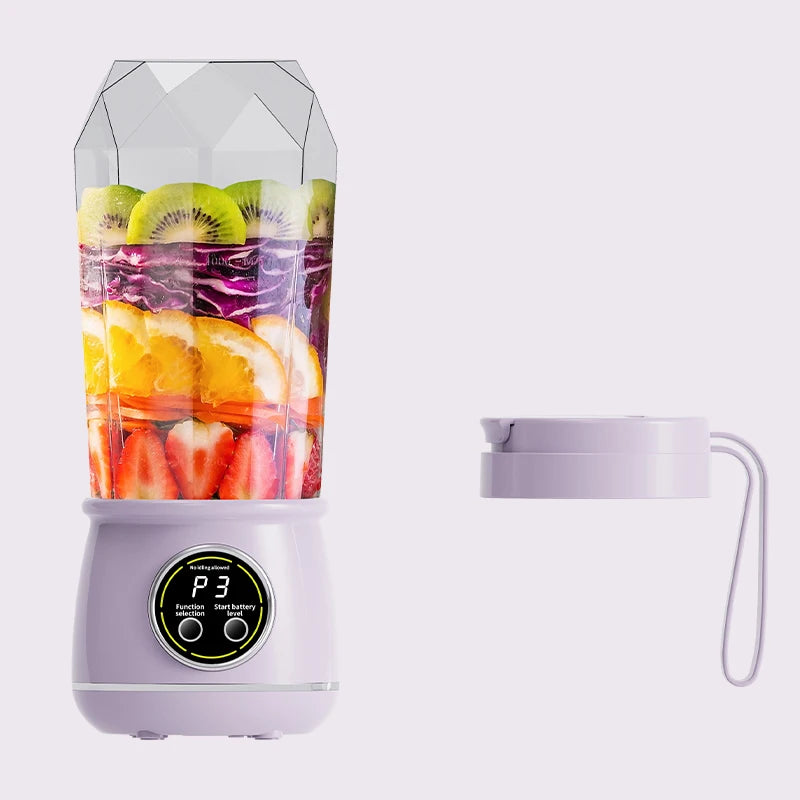 1 USB rechargeable electric stick juice cup | Portable multifunctional blender suitable for fresh fruits
