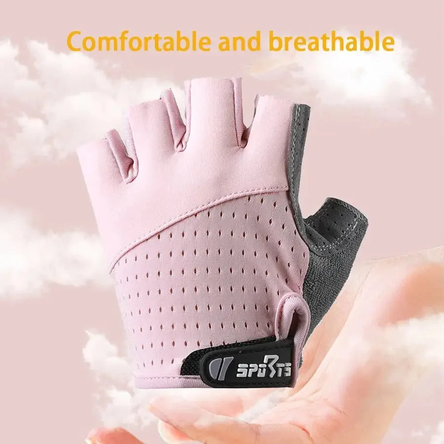 Kids Anti-Slip Windproof Cycling Gloves Protective Gear for Boys And Girls Outdoor Fitness Balance Bike Training