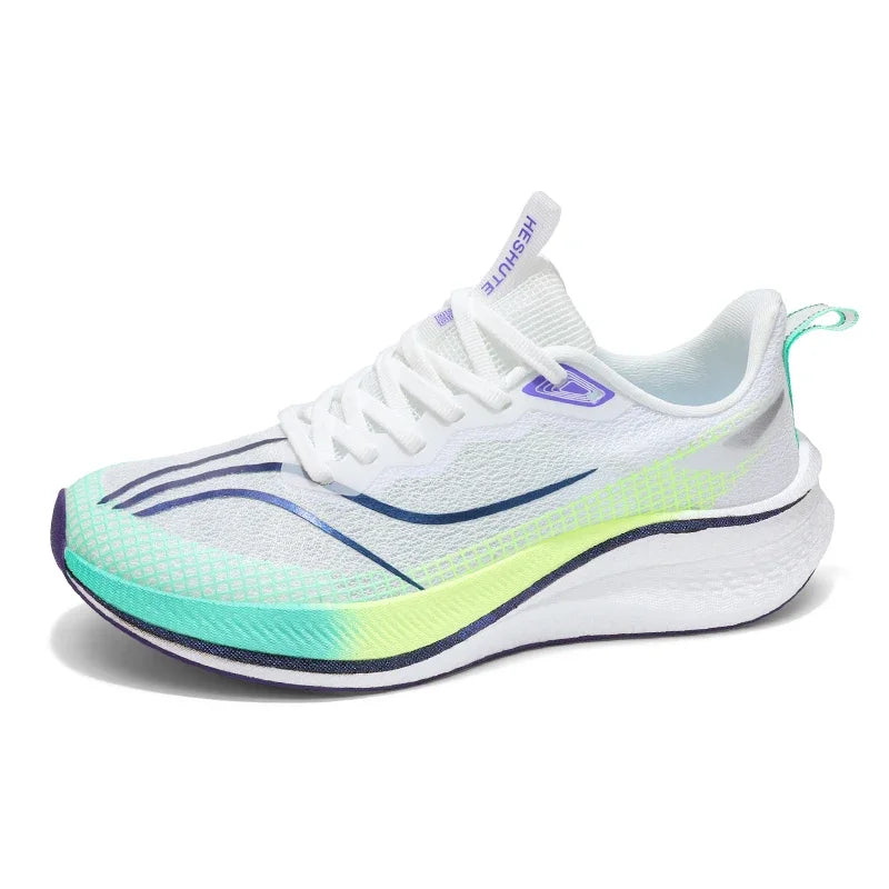 The Carbon Plate Marathon Sports Shoes Undergo Professional Testing To Provide Stable Support for Shock-absorbing, Rebound.