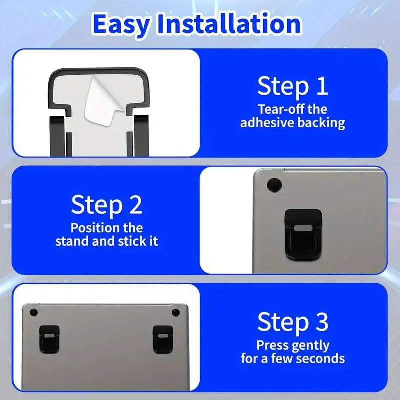 Lot de 2 supports pour ordinateur portable, mini support pour clavier d'ordinateur portable