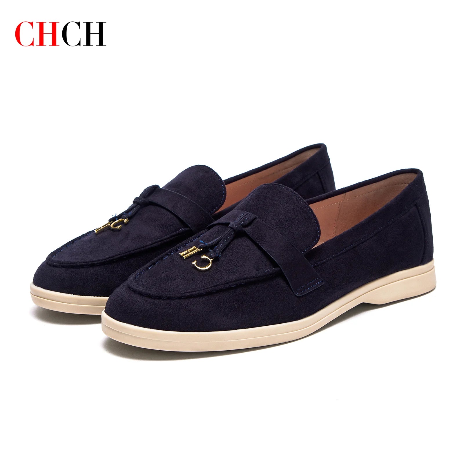 Women's Lefu Shoes New Business Comfortable and Lightweight Lefu Shoes Suitable for Work Flat Shoes