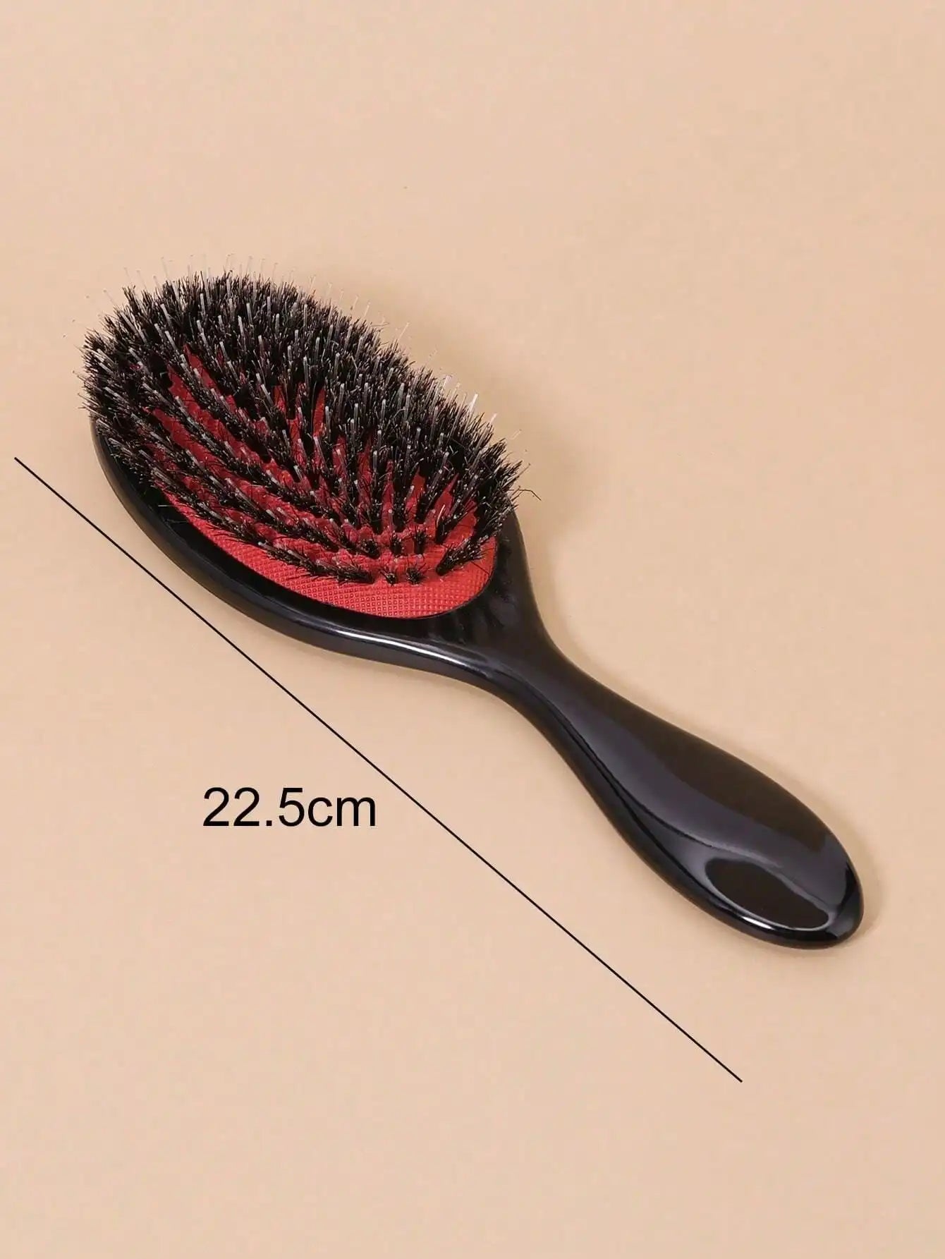 Women, Home, Travel Minimalist Portable Mini Ball Tip Cushion Detangling Hair Brush Comb, Curly Hair Styling Edge Slick Back Wooden Brush Set for Women, Barber Salon Hairdressing Accessories, Back To School Travel Holiday Ess