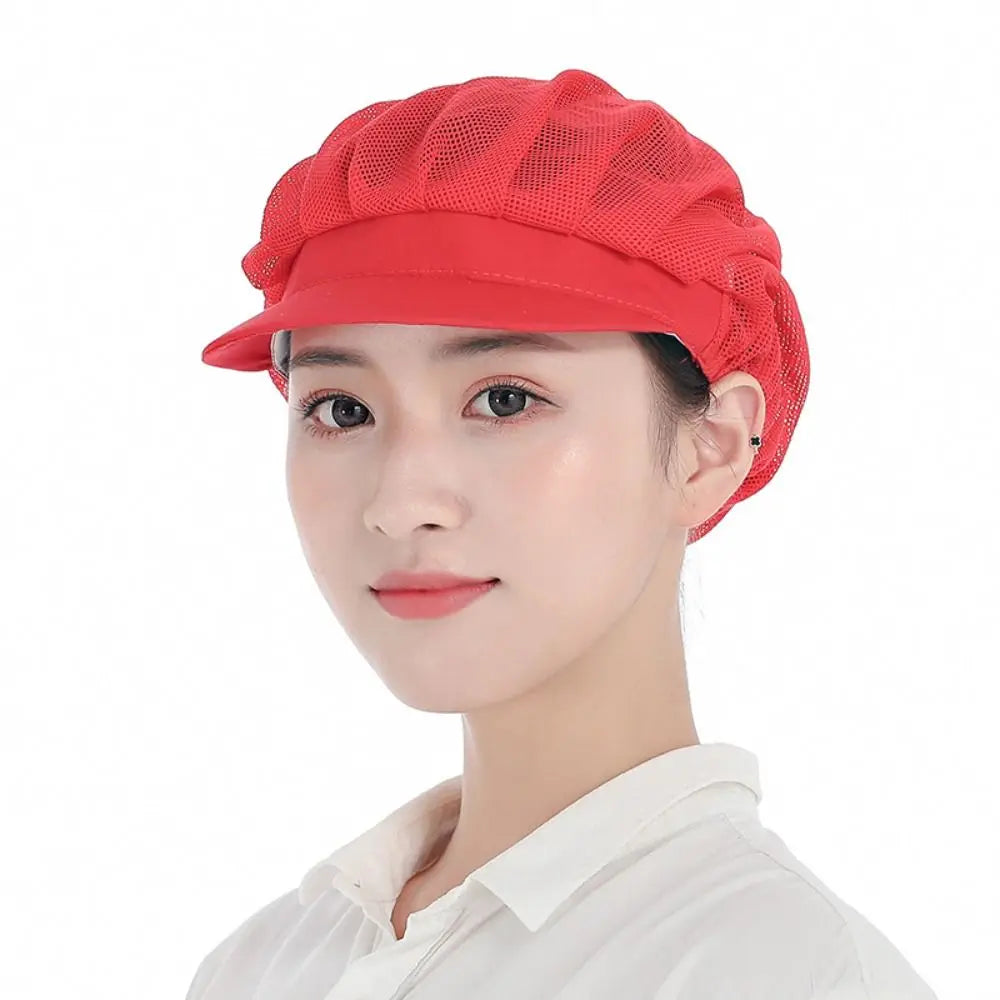 Chic Cloth Work Hat Work Wear Smoke-proof Dust Dustproof Hat Breathable Hotel Cook Cap Hotel Restaurants