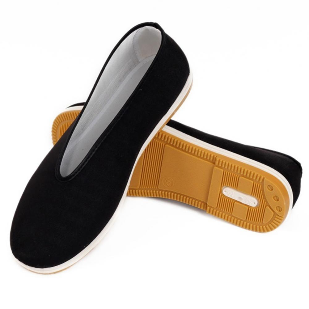 Cotton Tai-chi Shoes Men Chinese Kung Fu Cotton Cloth Wing Chun TaiChi Martial Art Old Beijing Casual Shoes martial art sneakers