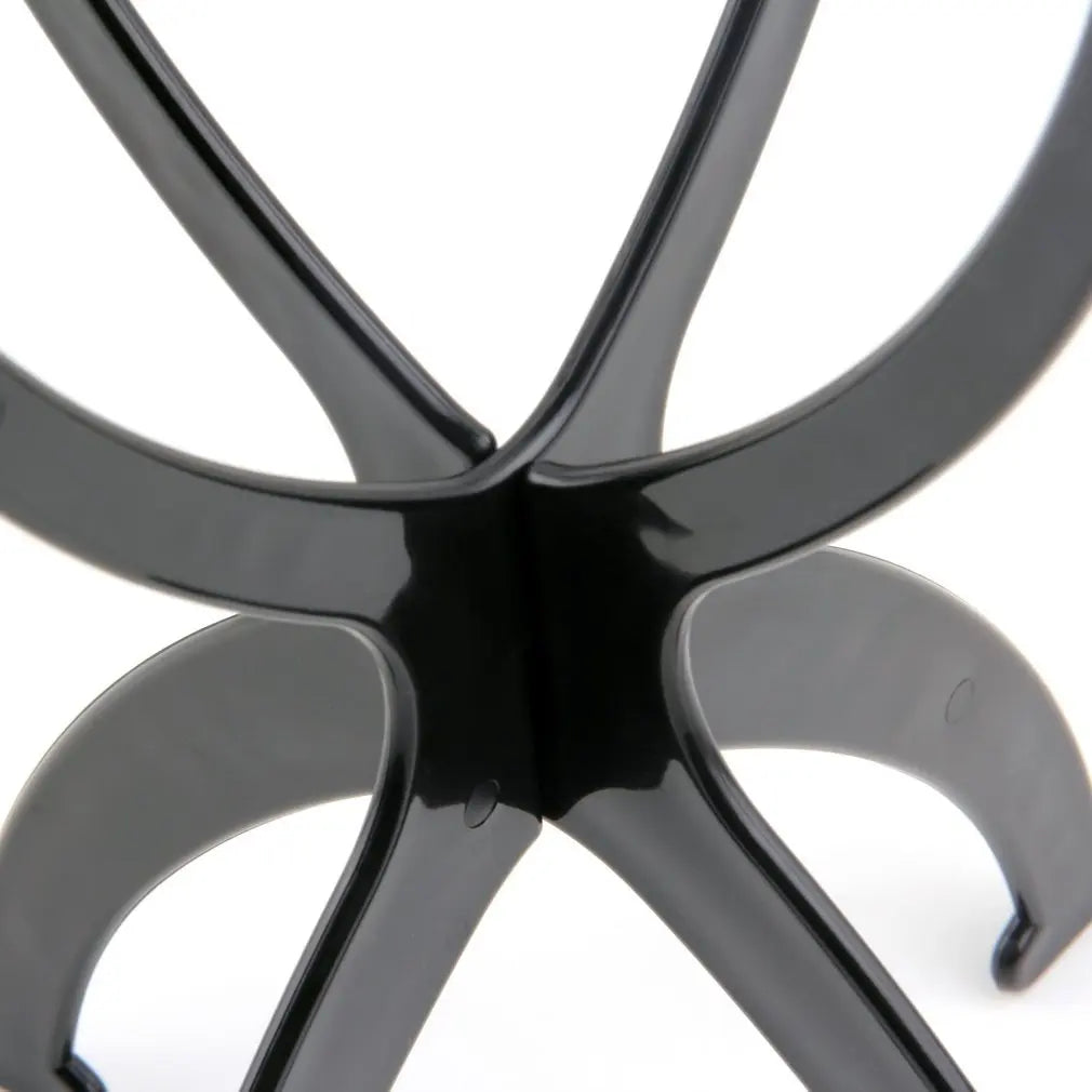 2-Pack Portable Wig Stand Set