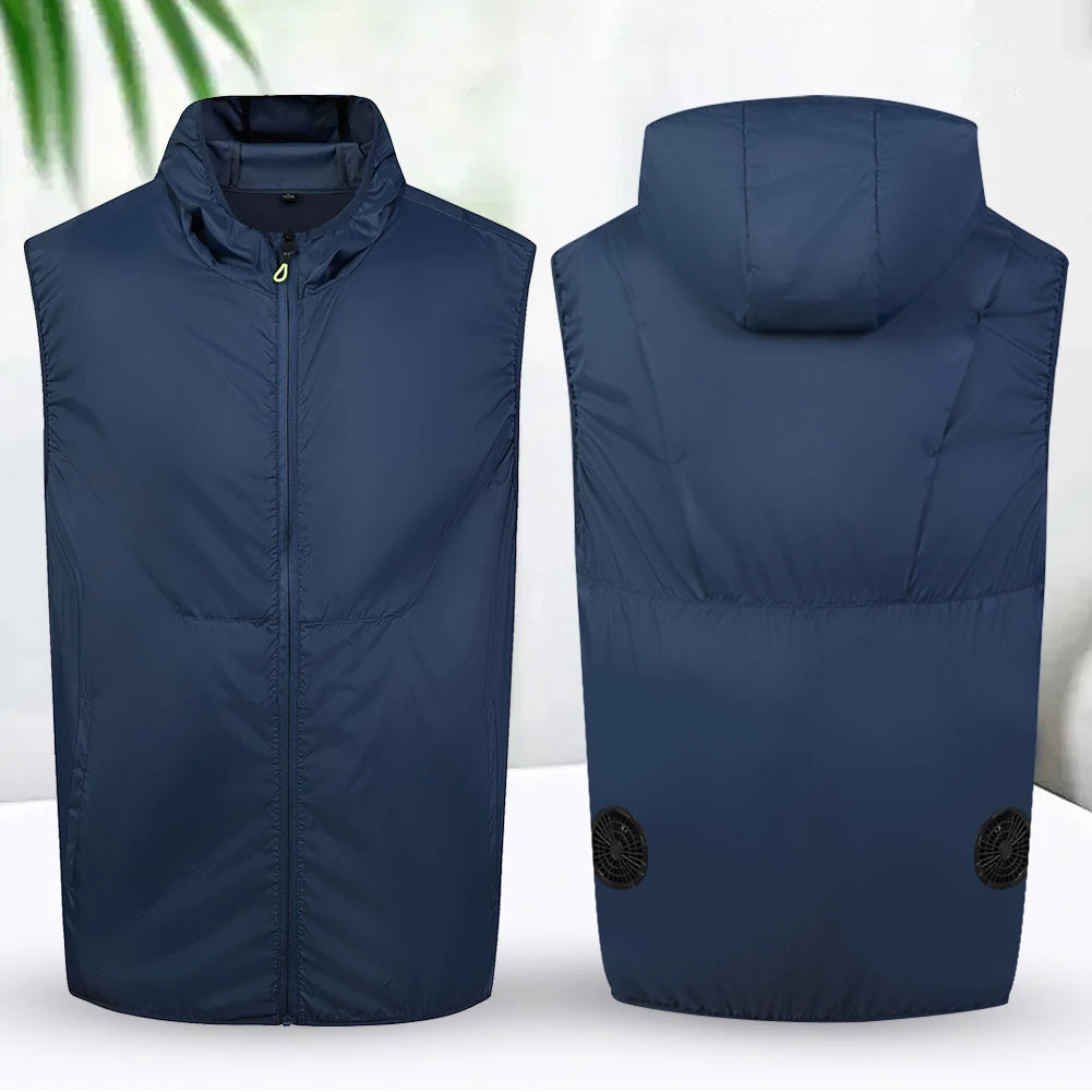 Summer Cool Vest for Men Women Cooling Vest Cooling Work Clothes for High Temperature Work Fishing Vest