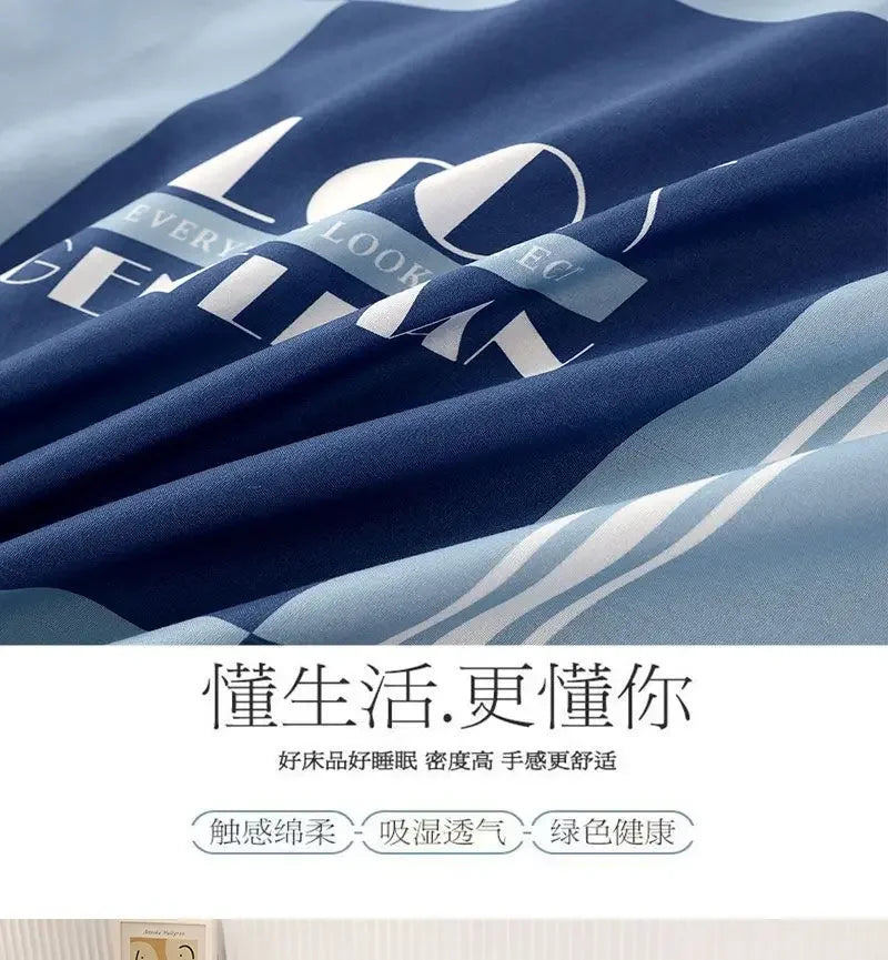 Comfortable Winter Warm Duvet Cover for Home, Single Apartment, Student Dormitory, Couple, Double Bed, Seasonal Bed Sack
