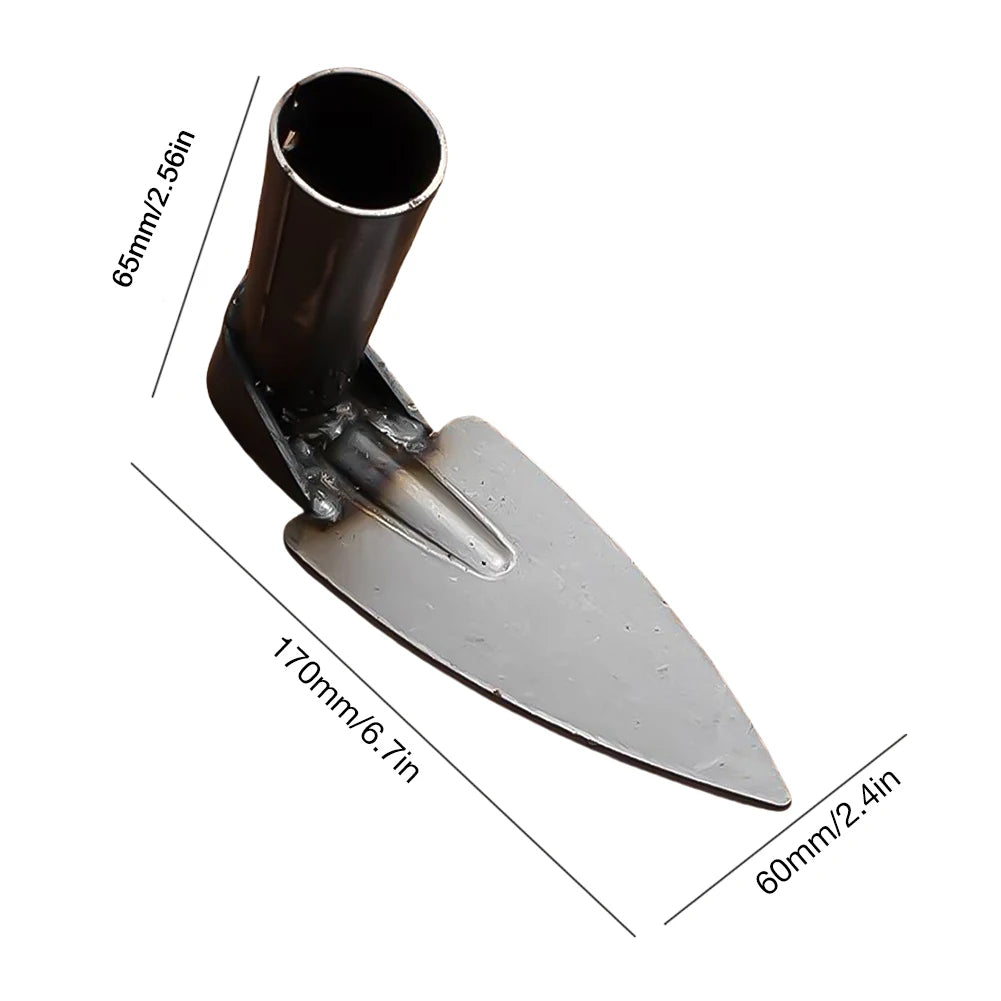 Garden Hoe for Digging Soil Agricultural Hoe Forging Weeding Small Hoe for Planting Vegetables Flowers Outdoor Farming Tools