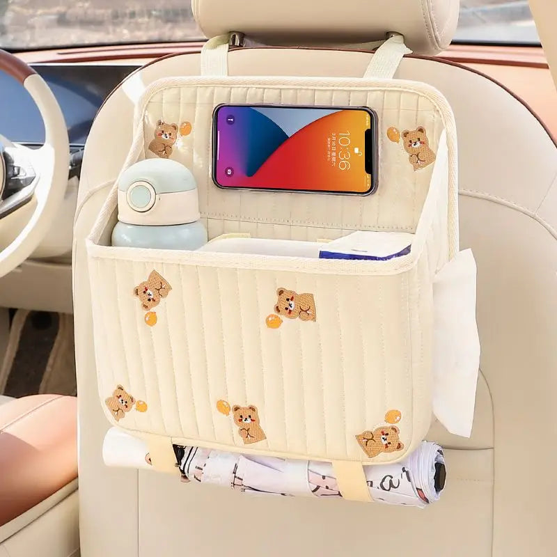 Organizador de asiento de coche