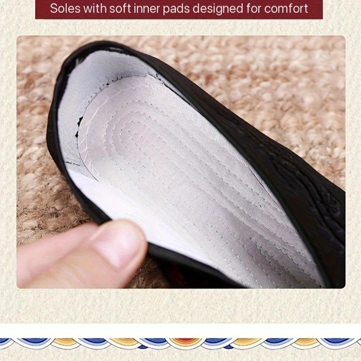 Authentic Suede Round Toe Low Top Casual Flats - Breathable, Lightweight, Slip-On Shoes for Outdoor Walking, Driving, Martial Ar