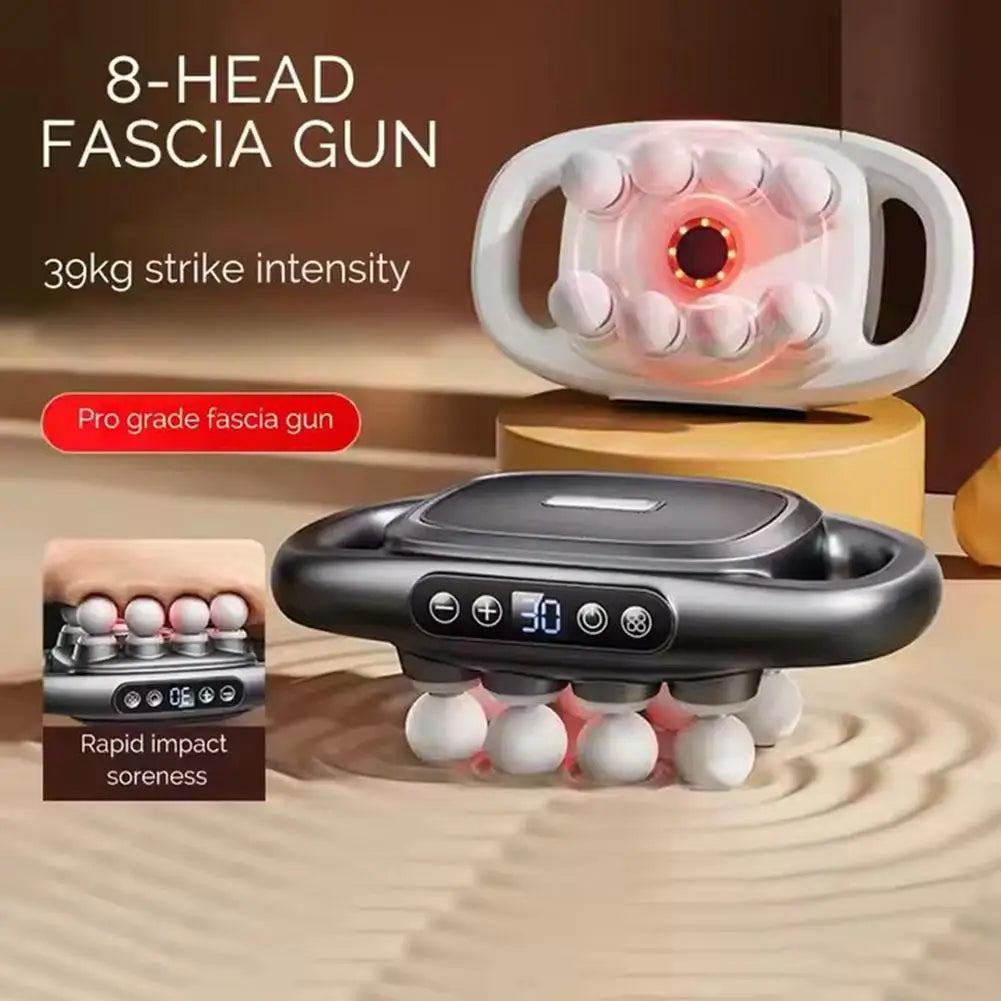 16 Massage Heads Massage Gun Deep Tissue Muscle Professional Vibration Wireless Frequency Power Masajeador High High G X1A0