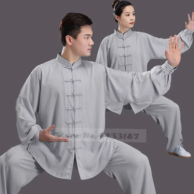 Traje Tang Holgado – Estilo Chino Relajado para Comodidad y Equilibrio