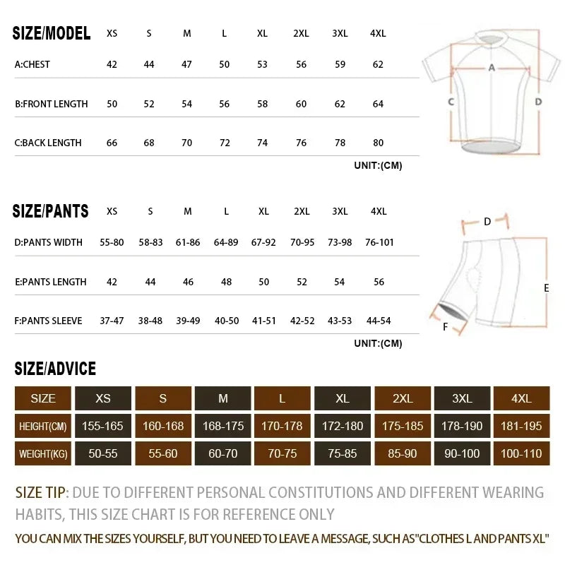 Men Summer SYN BIEHLER Cycling Jersey Set Breathable Racing Cycling Jersey Sport Mtb Bicycle Jersey Bike Cycling Clothing Suit