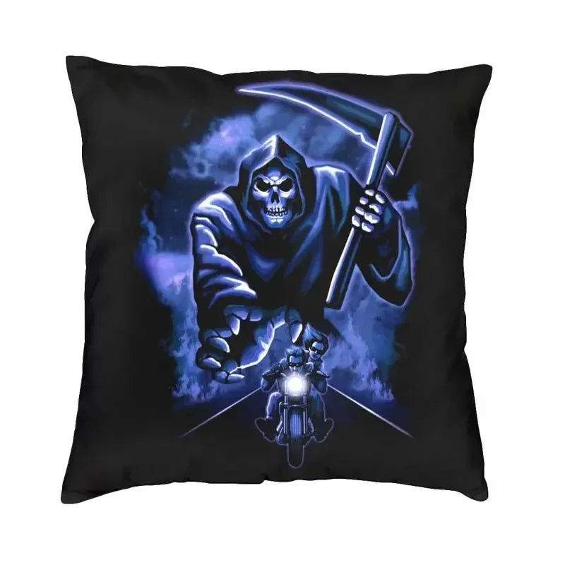 Halloween Inferno Cushion Cover Double Side 3D Print Horror Movie Throw Pillow Case for Sofa Fashion Pillowcase Home Decor