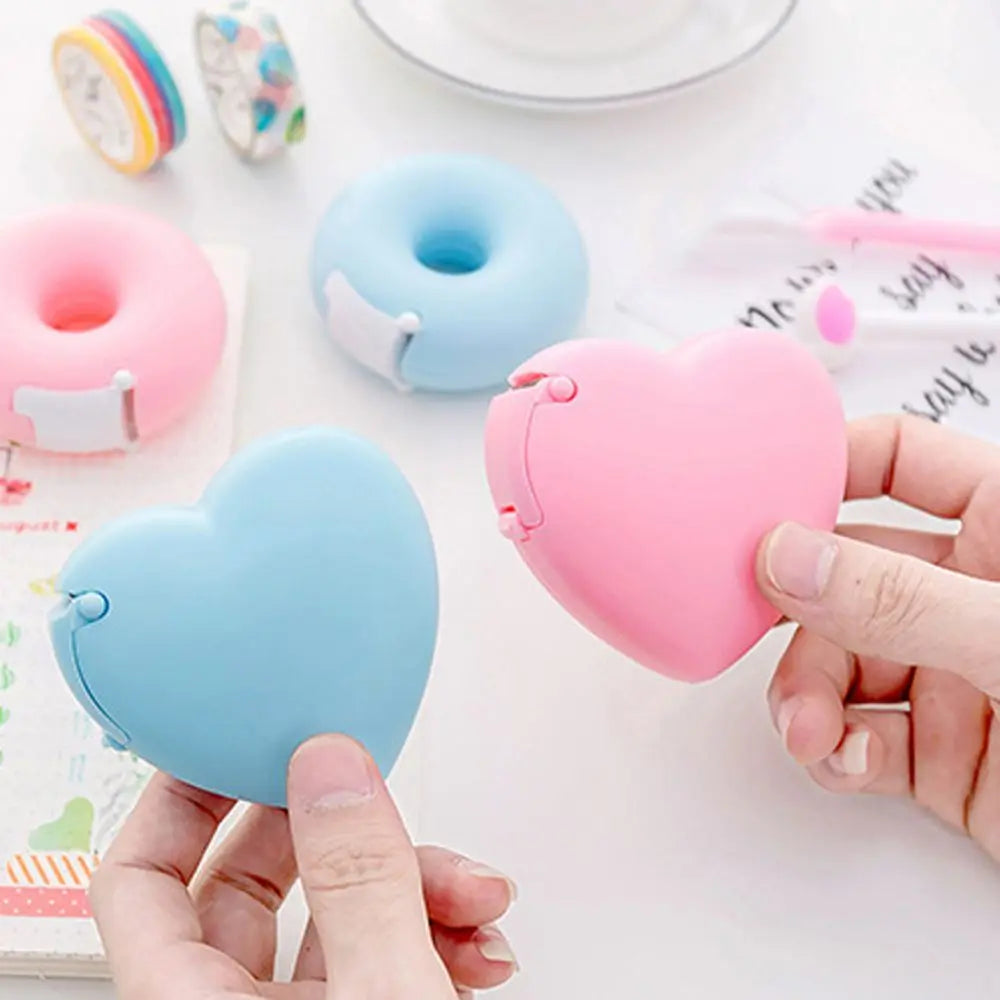 Girls Easy Tear Cosmetic Tools Candy Color Eyelash Extension Tape Cutter Tape Cutter Grafting Eyelash Adhesive Tape Holder