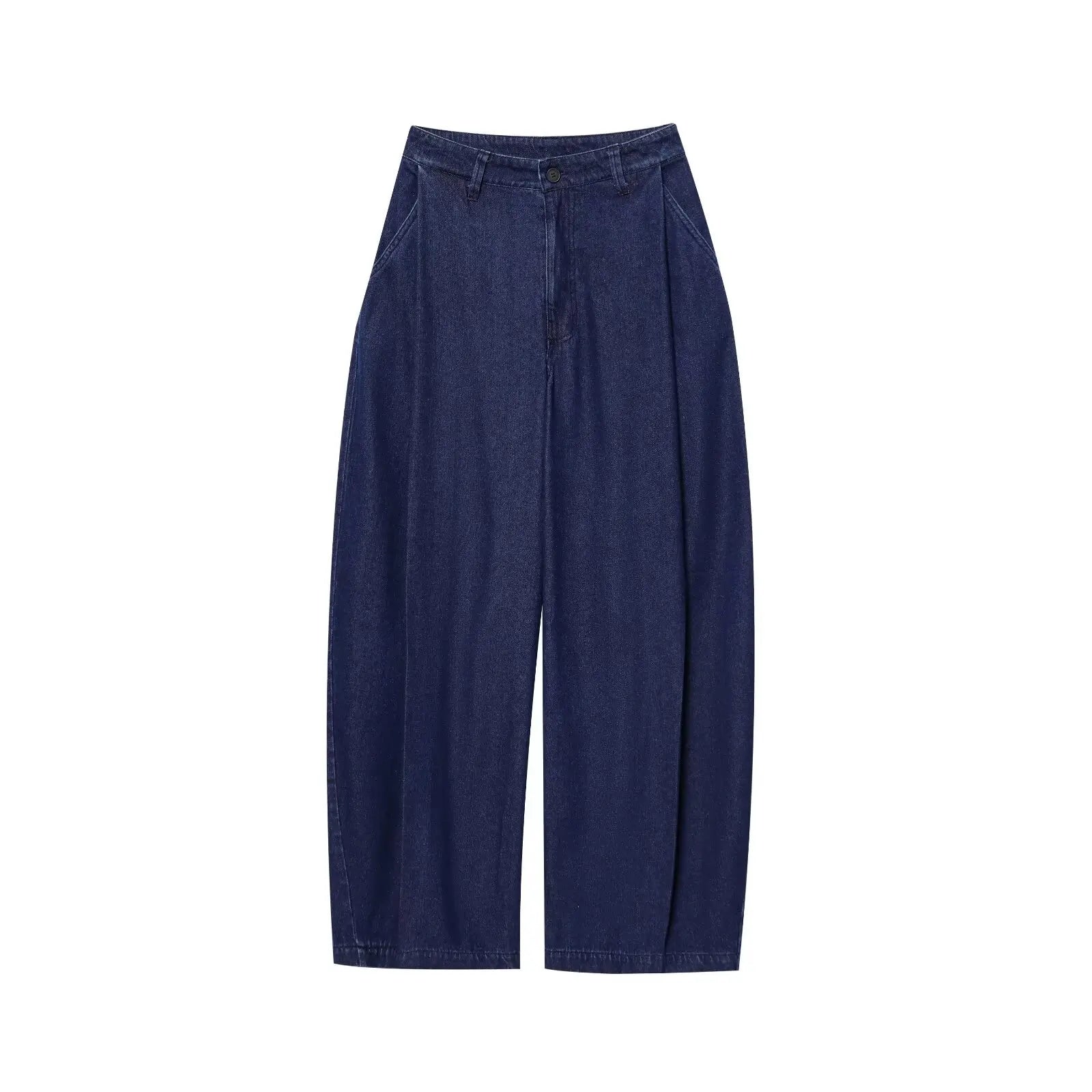 Fashion Pants Suit Summer New Women's Casual Denim Chest Wrap Strapless Tops Casual Pants High Street Women Two Piece Sets