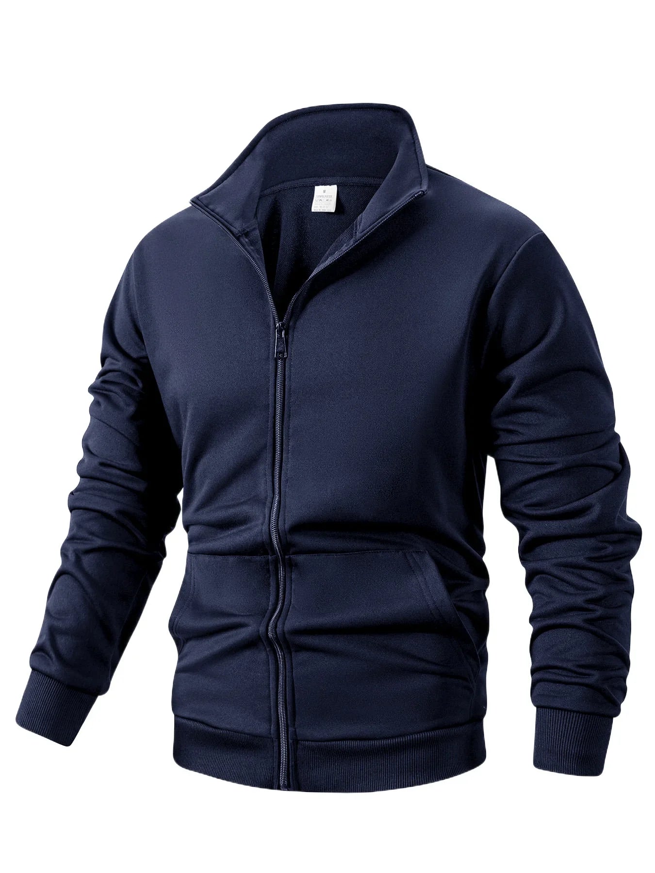 Men's Lightweight Work Jackets Mens Fashion Full Zip Long Sleeve Jacket Sweatshirts Casual Sport Cardigan Jacket Coat