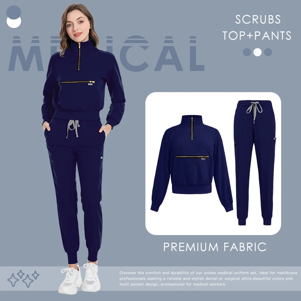 Wholesale Dentistry Workwear Operating Room Work Scrubs Set Hospital Doctor Clothes Medical Nurse Uniforms Clinical Surgery Suit