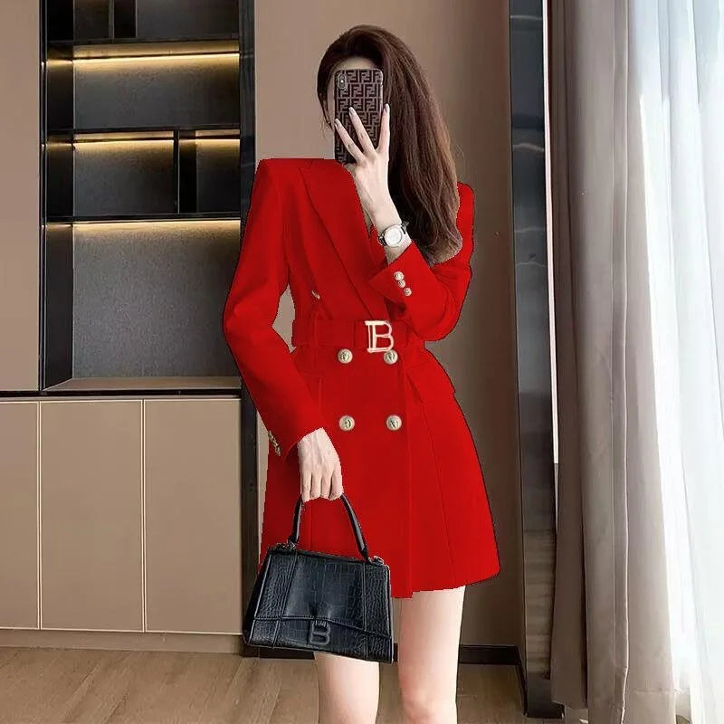 Summer New Fashion Temperament Women's Dress Small Fragrance French High-grade White Dress Summer Niche Design Suit Skirt