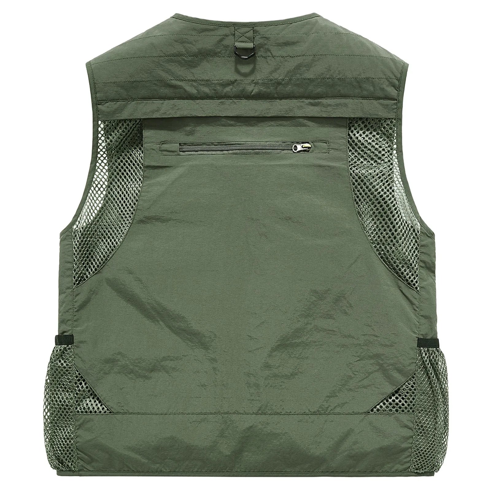 Hiking vests for men and women thin breathable multi-pocket vest summer outdoor work hunting travel waterproof sleeveless jacket