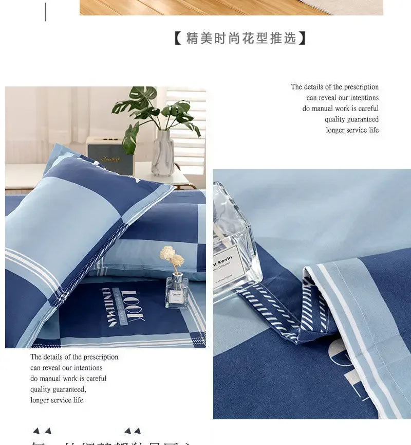 Comfortable Winter Warm Duvet Cover for Home, Single Apartment, Student Dormitory, Couple, Double Bed, Seasonal Bed Sack