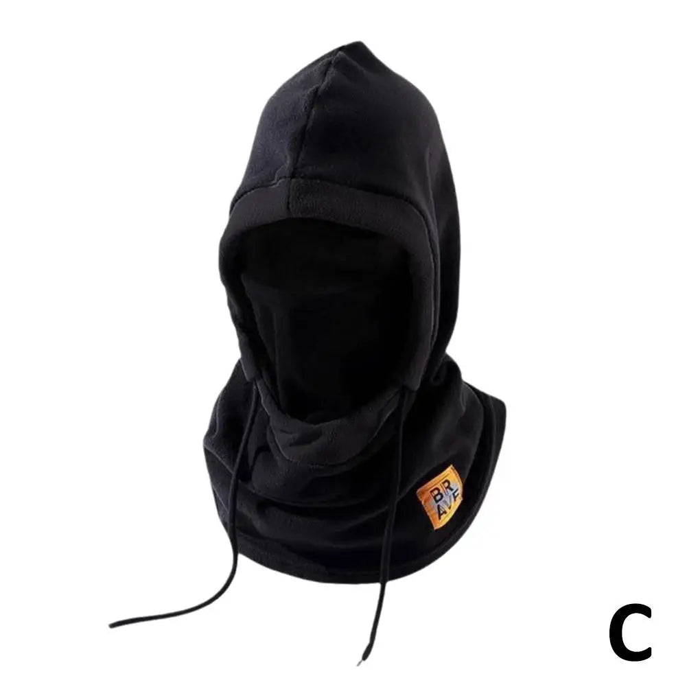 Masque à capuche unisexe pour l'hiver, coupe-vent, polaire, avec protection du cou, cagoule tout-en-un pour temps froid, pour hommes et femmes