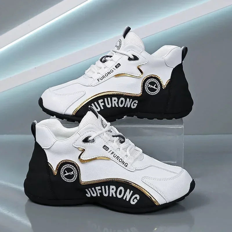 Man Luxury Sneakers Sports Shoe Women Casual Sneakers Chunky Sneakers Couples New Designer Soft-soled Leather Running Shoes