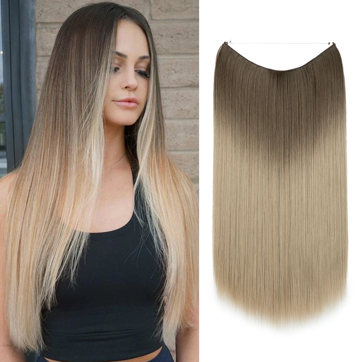 Extensión de Pelo Liso Ombre SARLA