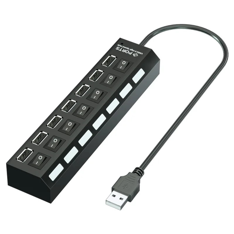 Conmutador de concentrador USB