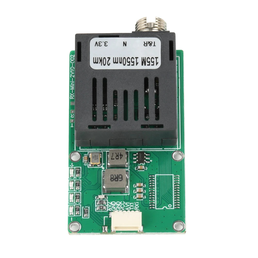 Dc 5.5-26V Ttl Optical Transceiver Module Drone Fc Rx/Tx/Av/Vcc/Gnd Fiber Optic Module Terminal Equipment Optical Terminal