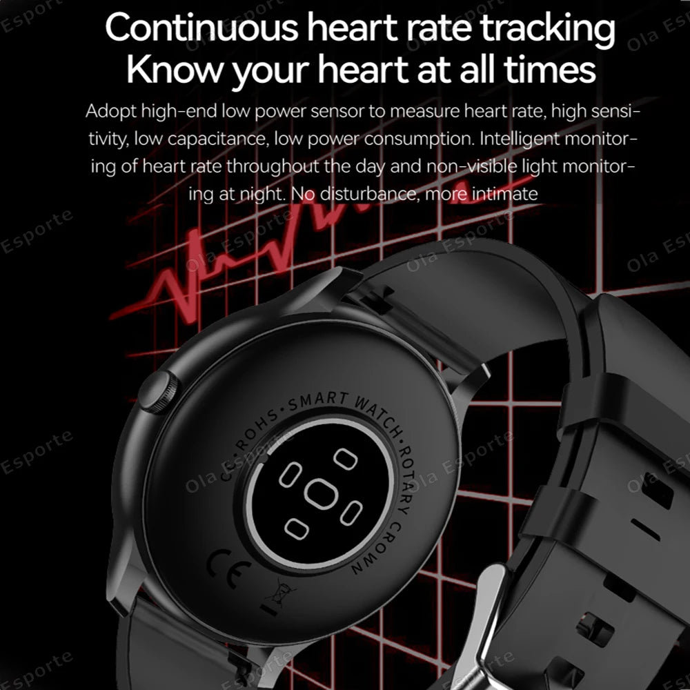 New Smart Watch Men Women Full Touch Screen Sport Fitness Watch IP67 Waterproof Bluetooth Android IOS Smartwatch For Xiaomi