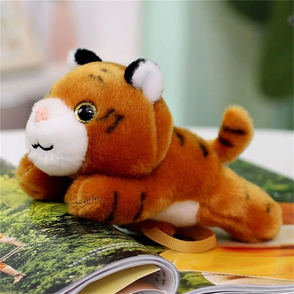 Stuffed Animals Magnetic Shoulder Plush Raccoon Clip on Shoulder Plush Doll Cute Vivid Decorative Animal Plush Toy Kids Gift