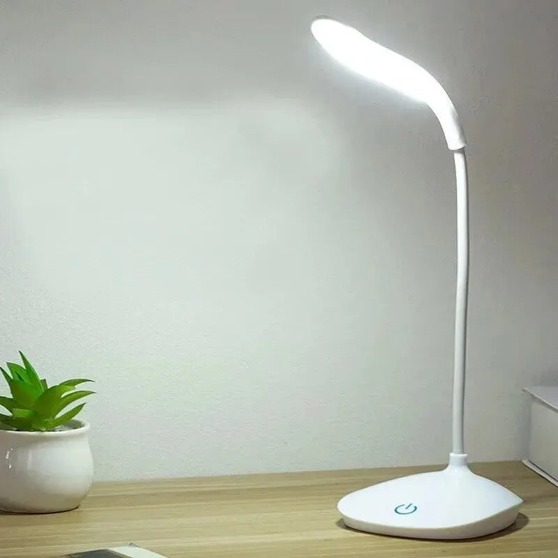 LED Reading Desk Lamp Portable Desk Lamps USB Charging Table Light Touch Dimming Learn Eye Protection Light Room Office Lighting