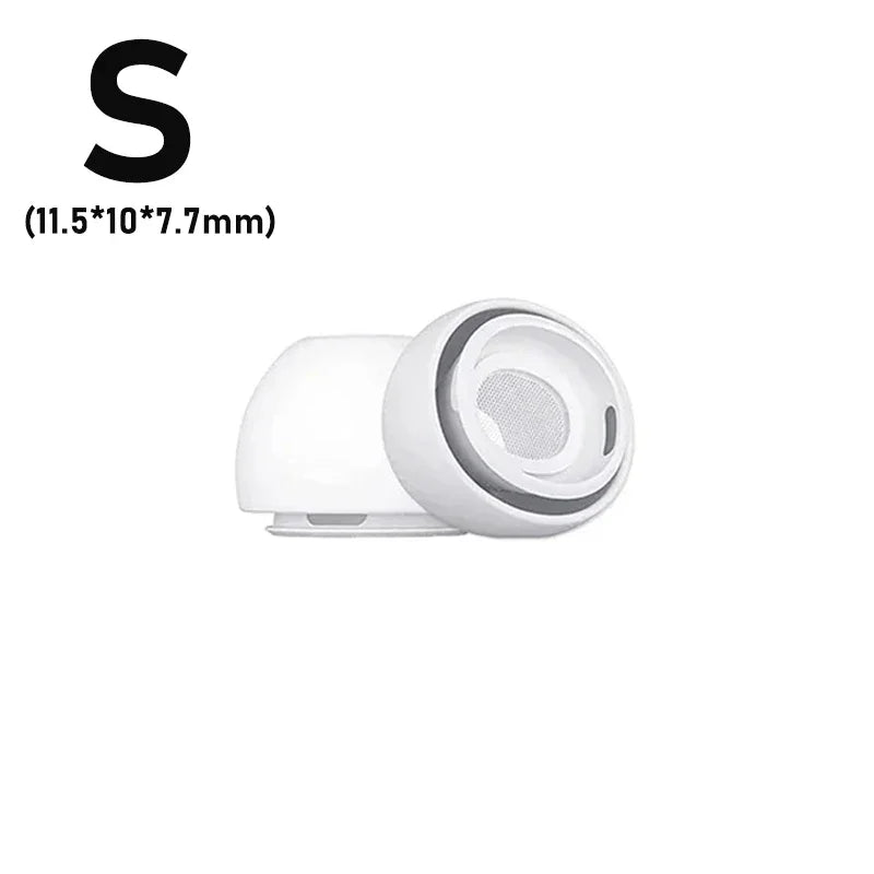 Puntas de silicona suave para Airpods Pro 1/2 Gen Fundas protectoras para auriculares Orificio de reducción de ruido Almohadillas para Apple Air Pods Pro