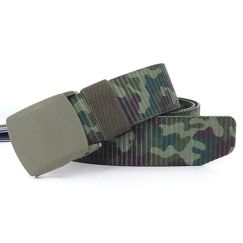 Cinturones deportivos para exteriores para hombres y mujeres 110/120/130/140/150/160/170cm Camuflaje - Cinturones casuales, accesorios para jeans de marca