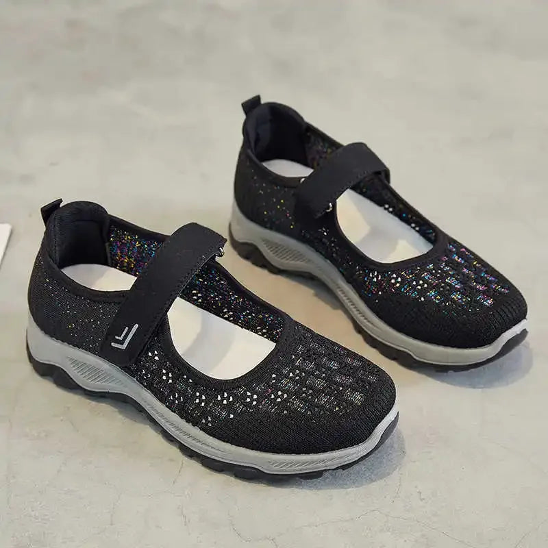 Anti Slip Moccasin Summer Shoes Women Comfortable Chunky Sneakers Retro White Boots Woman Sport Tenks Character Different