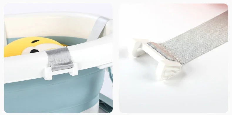 Cojín Flotante de Seguridad para Bebés Antideslizante para Bañera, Asiento de Baño Portátil, Almohadilla de Apoyo para Ducha