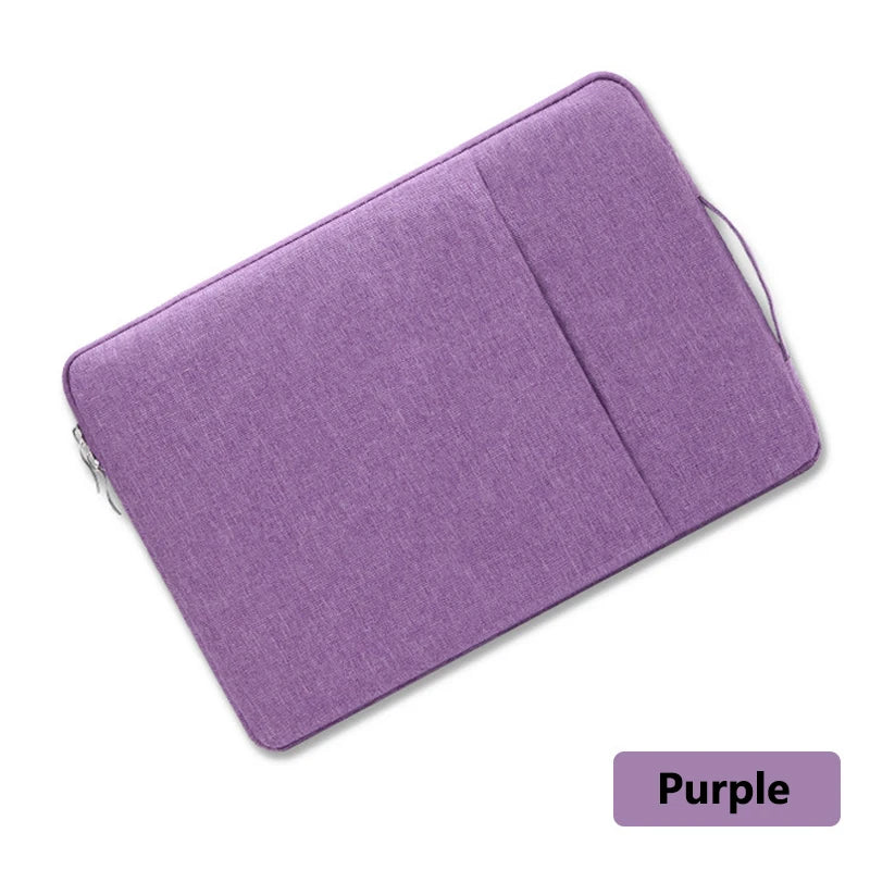Portable Laptop Sleeve Bag Soft Cover 11 12 13 14 15 15.6 16 Inch for Macbook Huawei Xiaomi HP Dell Lenovo Laptop Sleeve Handbag