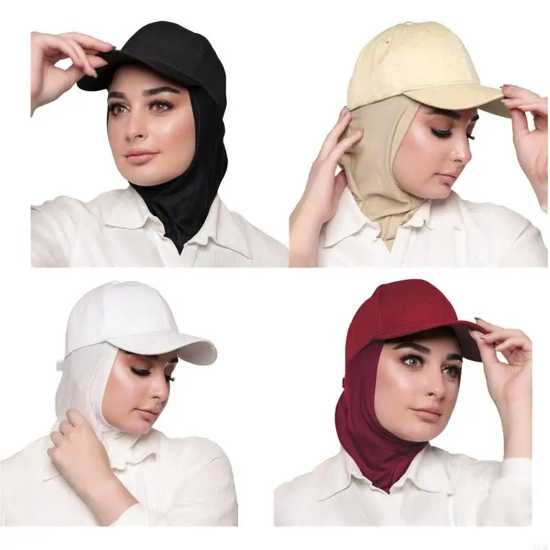 Shawl Baseball Hijab Set