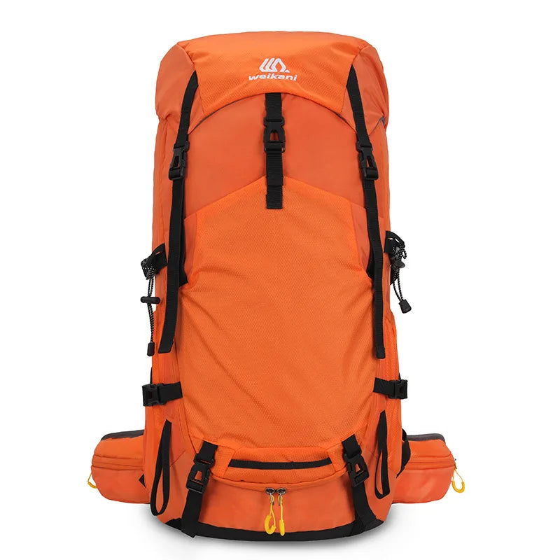 Hiking Backpack With Rain Cover Outdoor Camping Climbing Trekking Bag Large Sport Gear Organiser Daypack Travel Luggage Rucksack