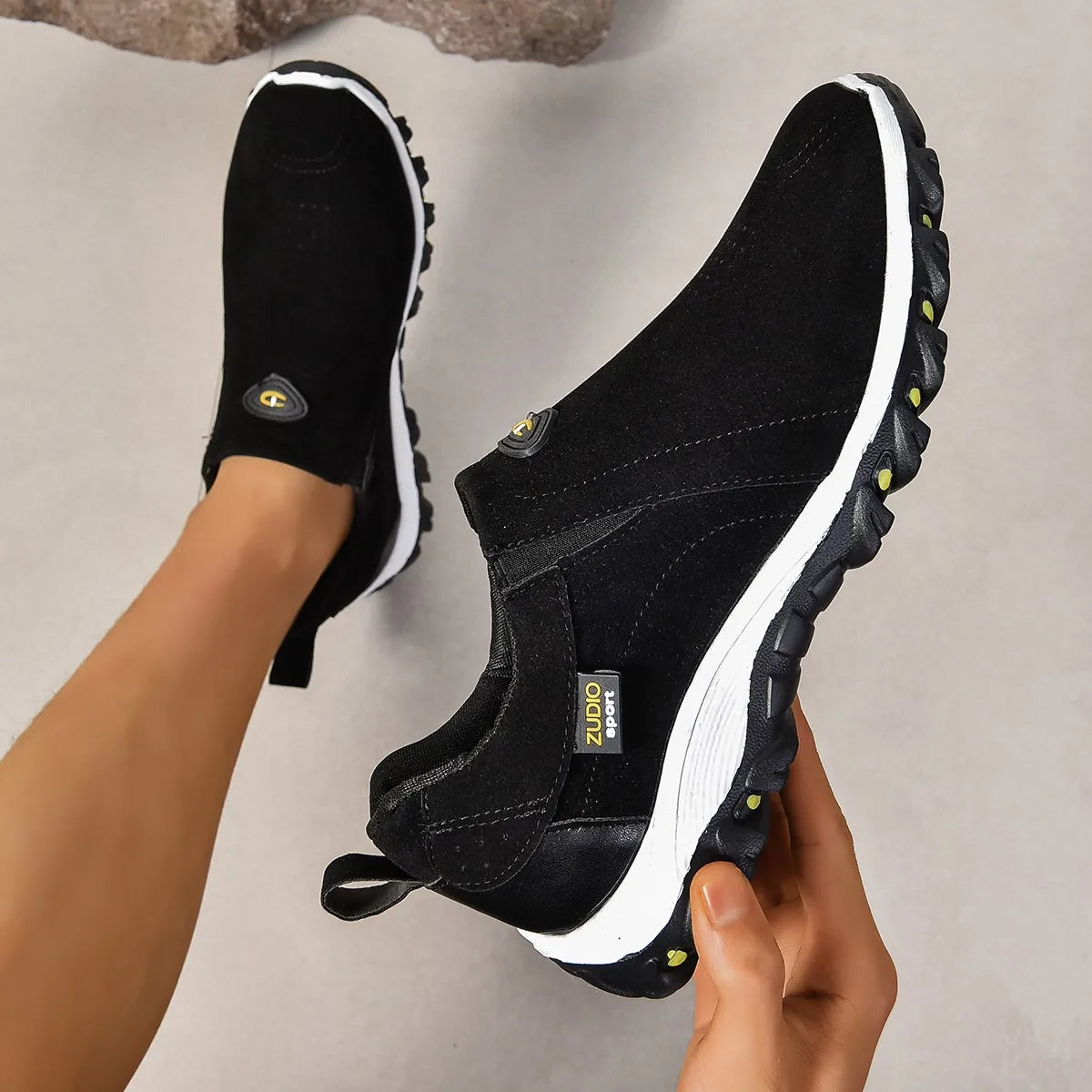 Men's Large 38-48 Outdoor Hiking Camping Running Jogging Casual Sports Shoes Anti-slip and Breathable Sports Trainers Footwear