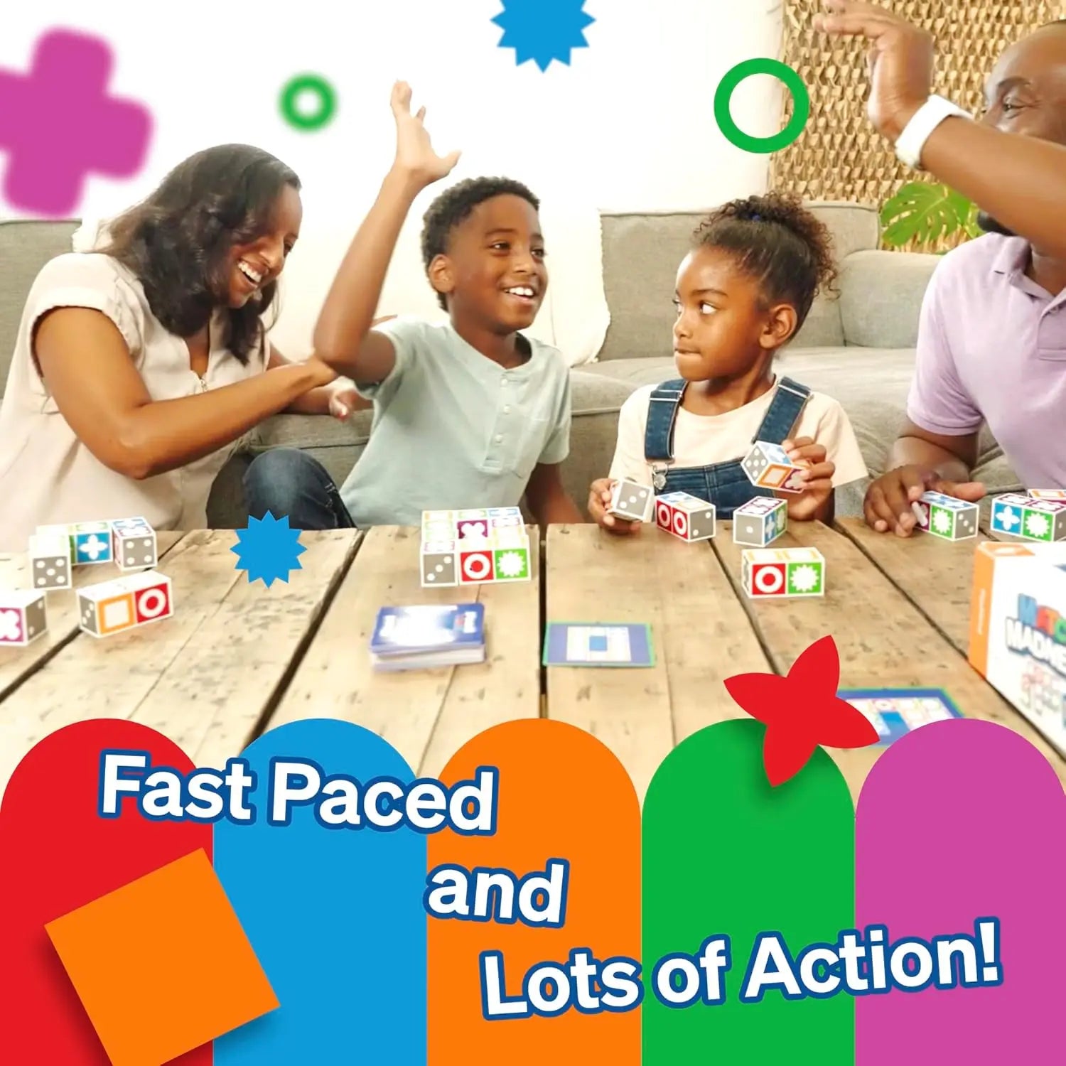 3.0 Board Game, Family Board Games for Children & Adults, Block Puzzle Games for Ages 4+