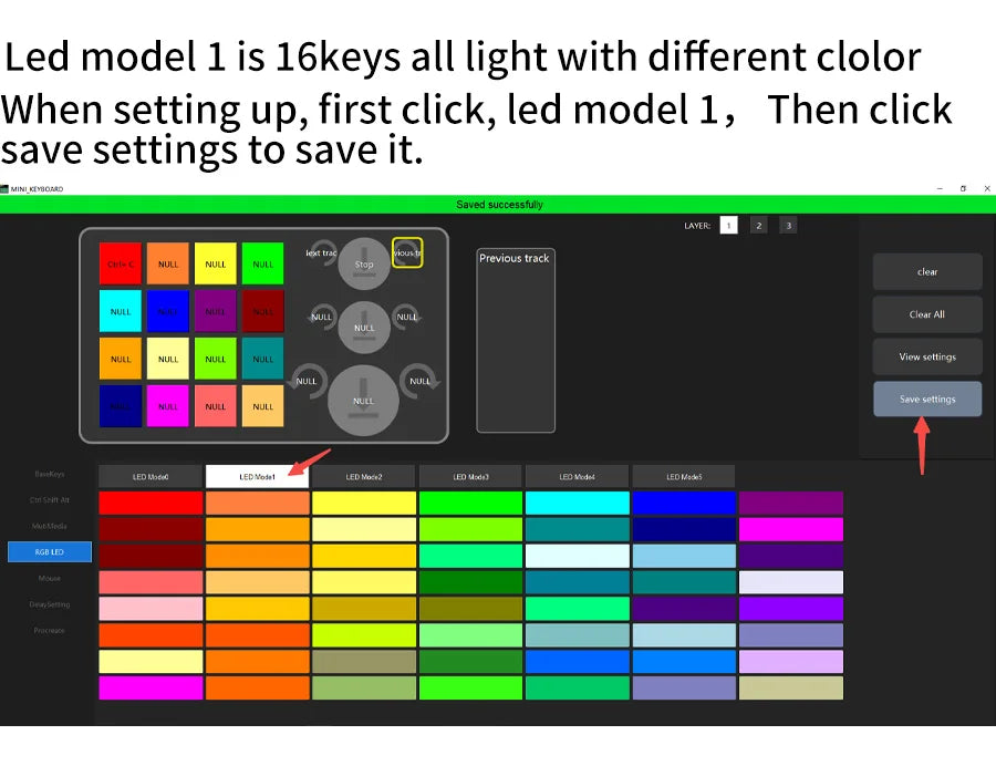 16 Keys 3 Knobs Mechanical Gaming Keyboard USB Wired Bluetooth-Support/ 2.4G Programming Macro Keyboard Custom Hot-swap Keypad