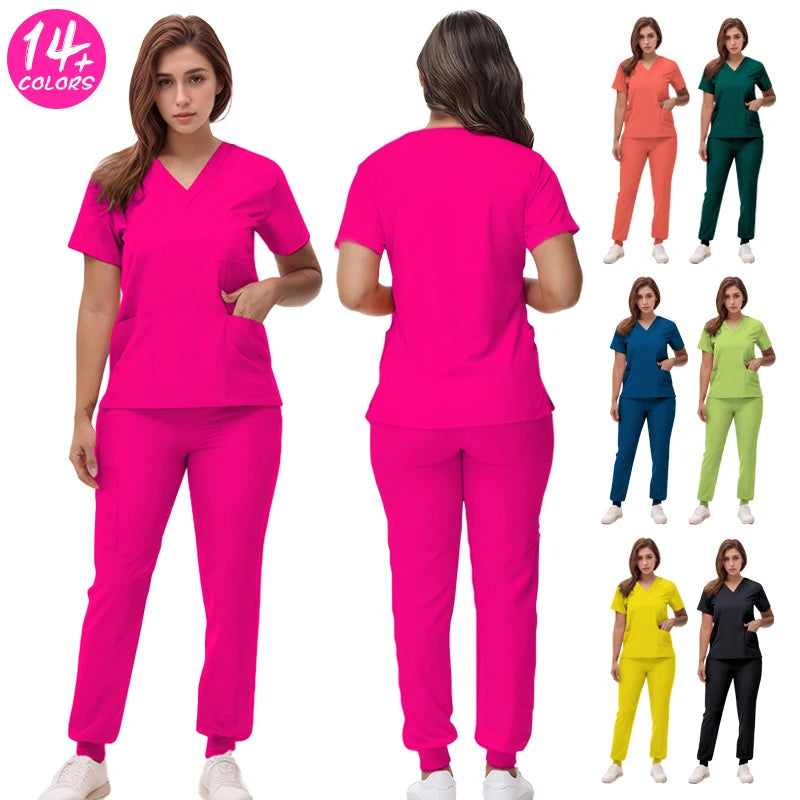 Unisex Medical Scrub Set – Modern, Comfortable & Professional for Healthcare Work