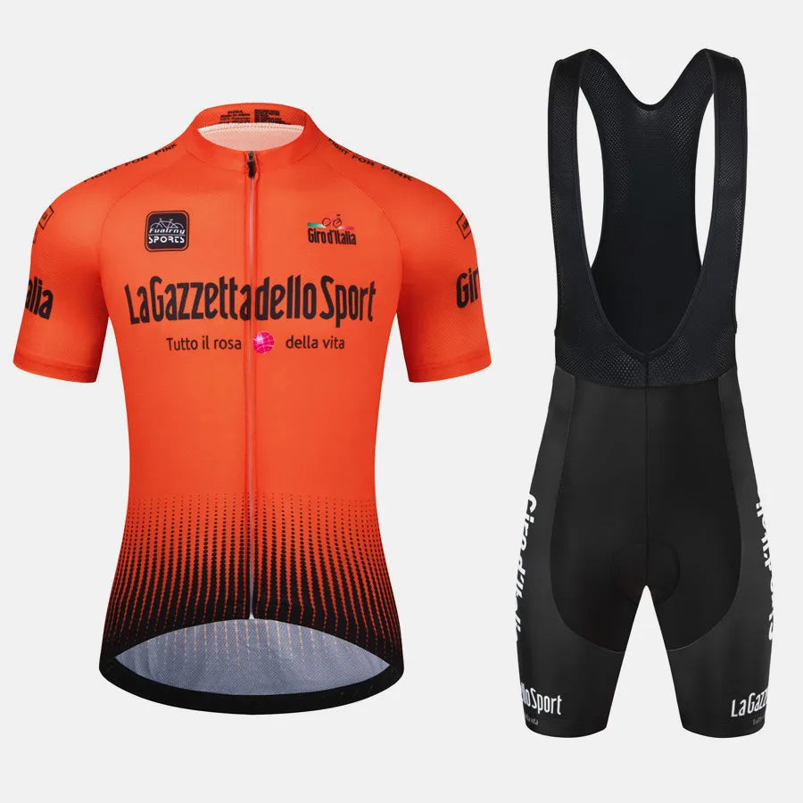 Tour Of Italy Ropa De Ciclismo Maillot Conjunto De Verano Bicicleta De Carretera De Manga Corta Ropa De Ciclismo Hombre Conjunto De Maillot Mtb Ropa Deportiva
