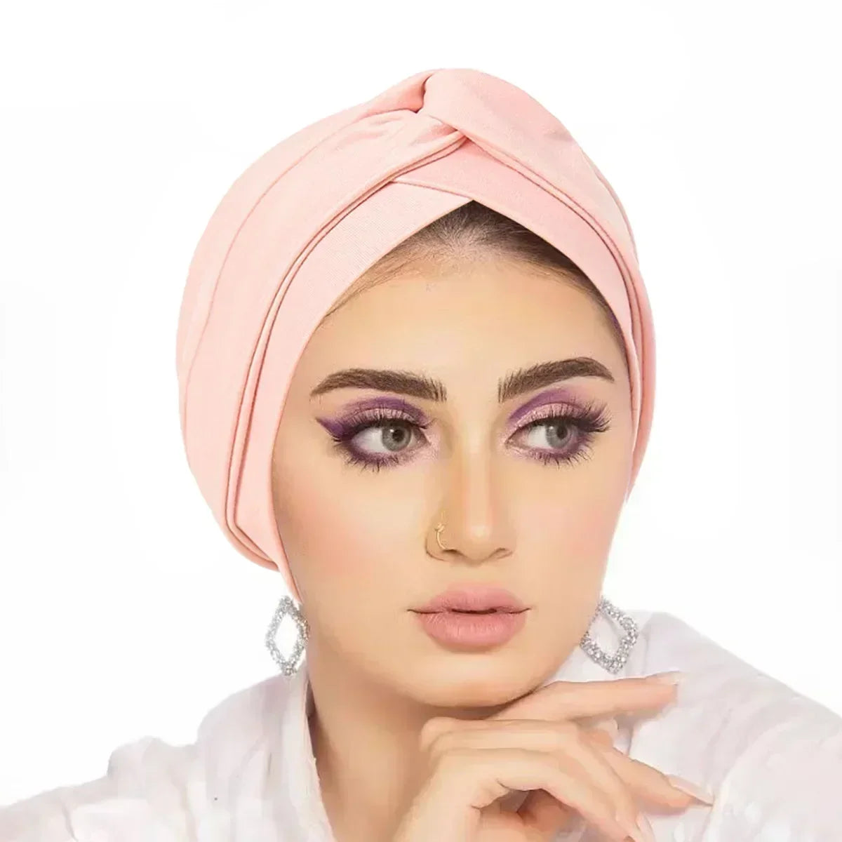 Women’s Sequin Knotted Turban – Elegant, Comfortable & Perfect for Any Occasion