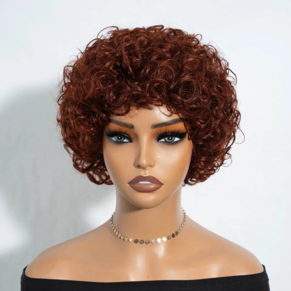 Jerry Curly Pixie Wig